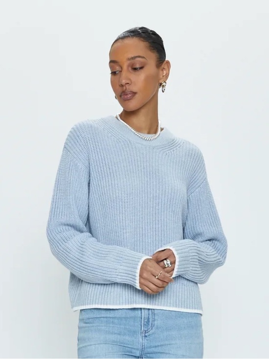 pistola Sweaters - PISTOLA Ren All Day Sweater Light Blue
